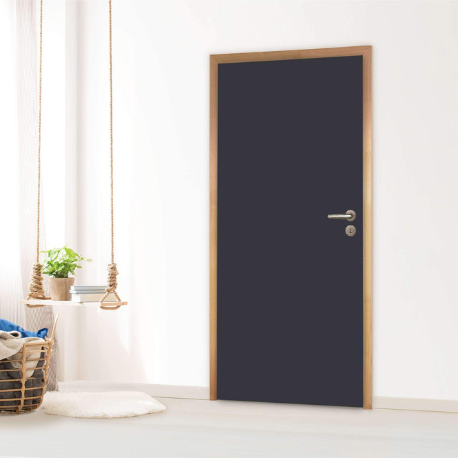 Türfolie - Grau Dark