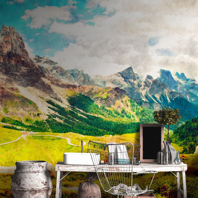 Livingwalls Fototapete Walls by Patel 2 dolomiti 1 - Bild 1