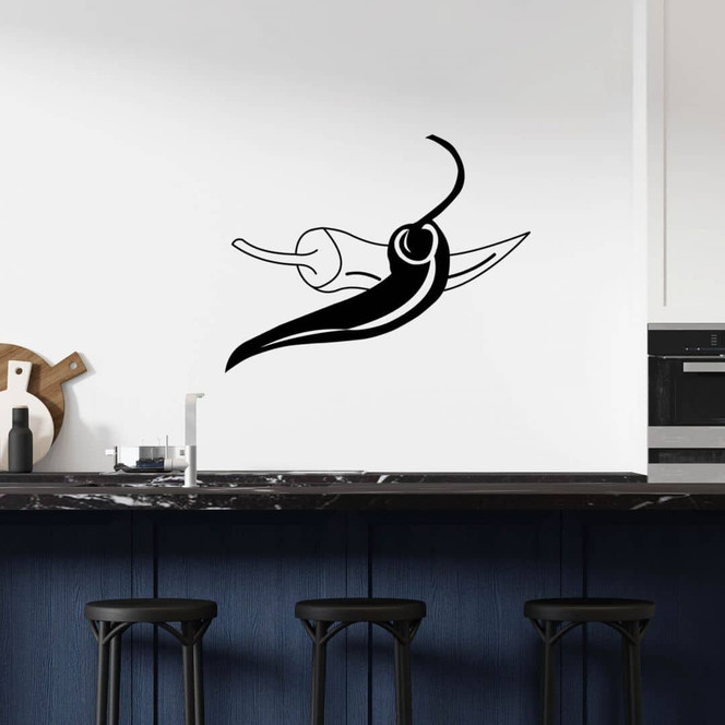 Wandtattoo Chili