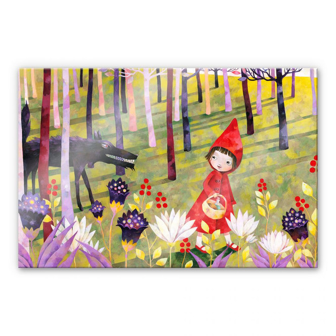 Acrylglasbild Blanz - Rotkäppchen