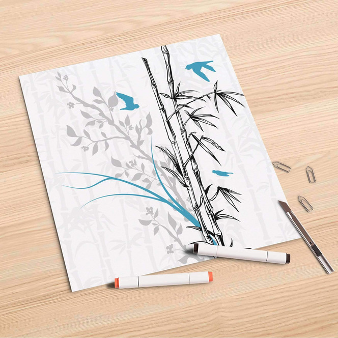 Folienbogen (30x30cm) - Bamboo 1- Bild 1