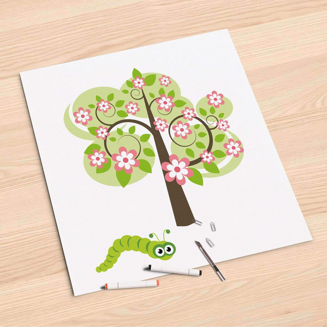 Folienbogen (60x60cm) - Blooming Tree- Bild 1