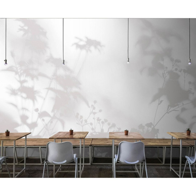 Livingwalls Fototapete Walls by Patel 3 Shadow Room 2 grau, weiss - Bild 1