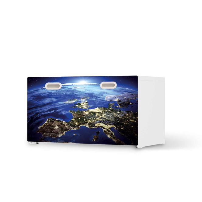 Möbelfolie IKEA Stuva / Fritids Bank mit Kasten - Earth View- Bild 1