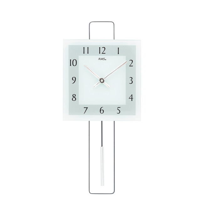 Pendelwanduhr Metall-Design