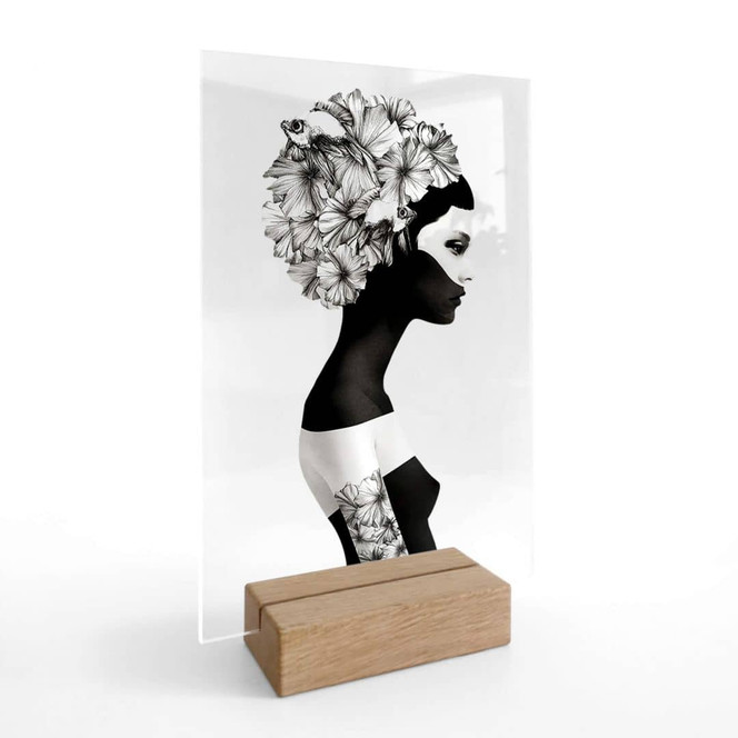 Tischaufsteller Ireland - Marianna - Hibiskusblüten