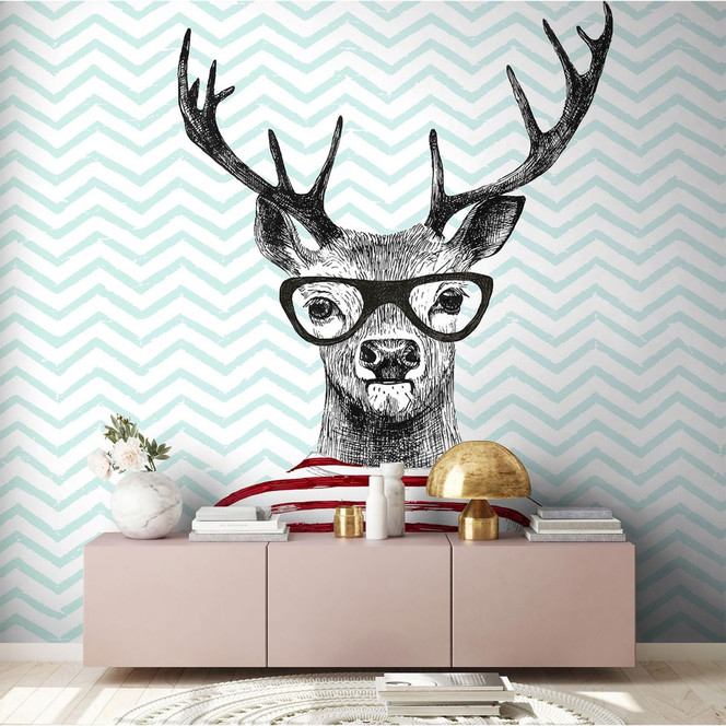 Architects Paper Fototapete Atelier 47 Modern Deer Tiere - Bild 1