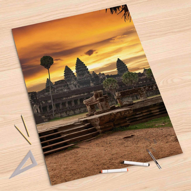 Folienbogen (80x120cm) - Angkor Wat- Bild 1