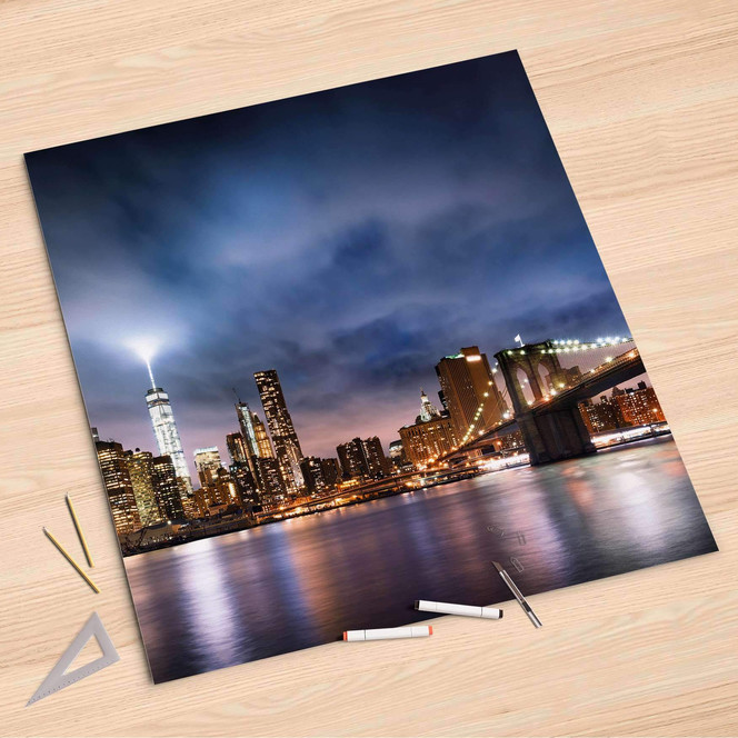 Folienbogen (90x90cm) - Brooklyn Bridge- Bild 1
