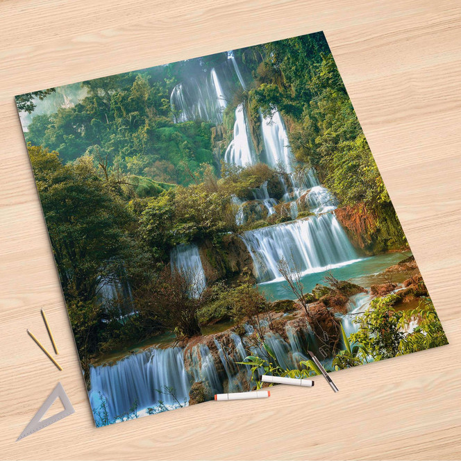 Folienbogen (90x90cm) - Rainforest- Bild 1