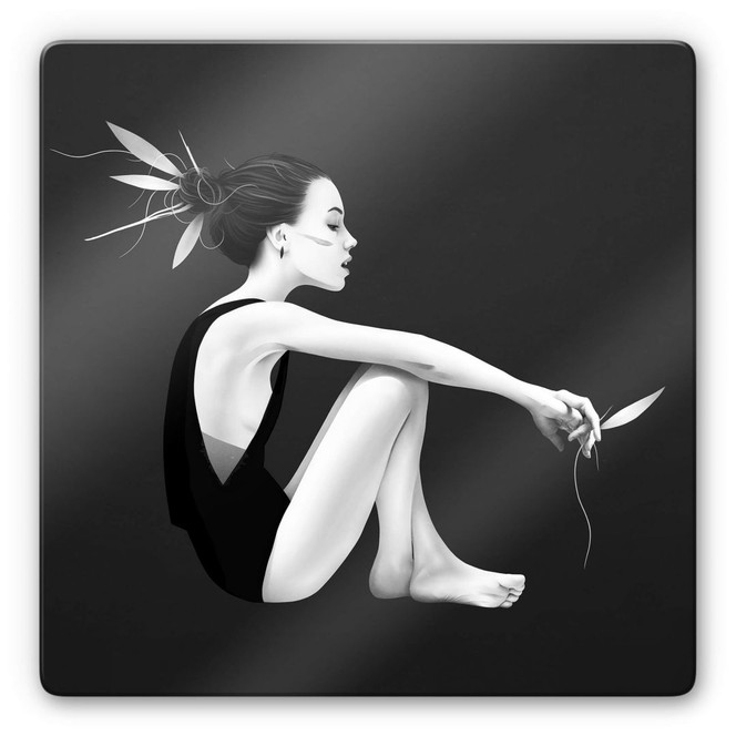 Glasbild Ireland - Skyling - Zeit für sich