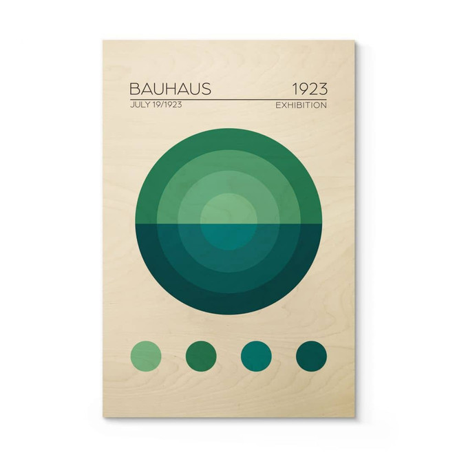 Holzbild Bauhaus Mavi Daire - Tunaboylu