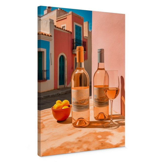 Leinwandbild Frischer Mirabellen-Wein - Treechild