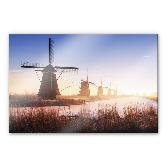 Acrylglasbild Pablo - Kinderdijk 4