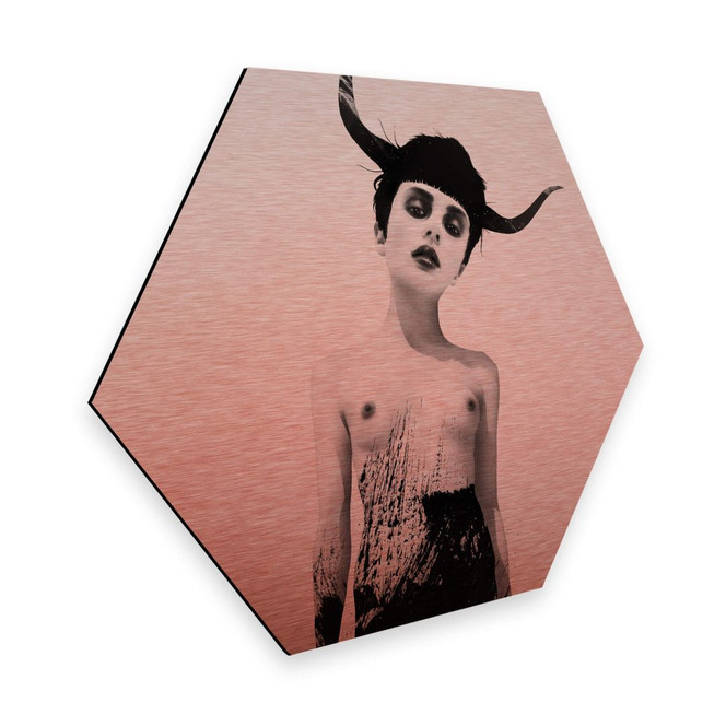 Hexagon - Alu-Dibond-Kupfereffekt - Ireland - The Sweetest Kill