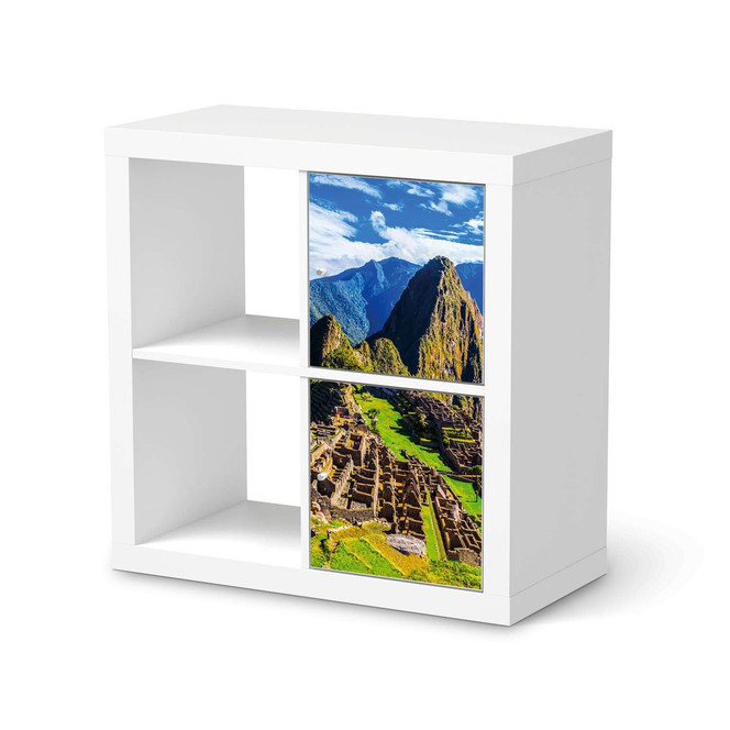 Klebefolie IKEA Expedit Regal 2 Türen (hoch) - Machu Picchu- Bild 1