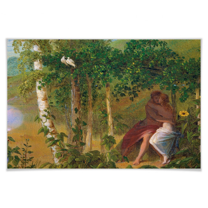 Poster Friedrich - Liebespaar