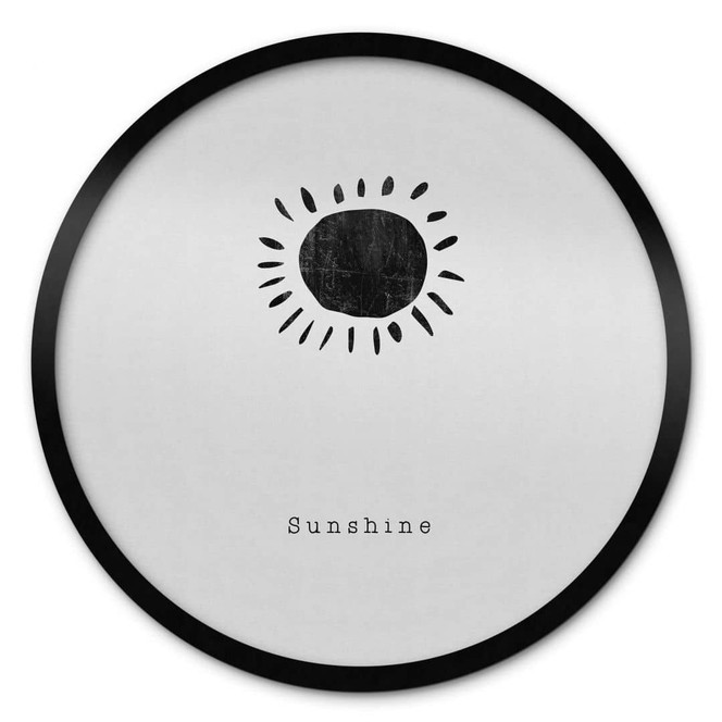 Poster Orara Studio - Sunshine - Rund