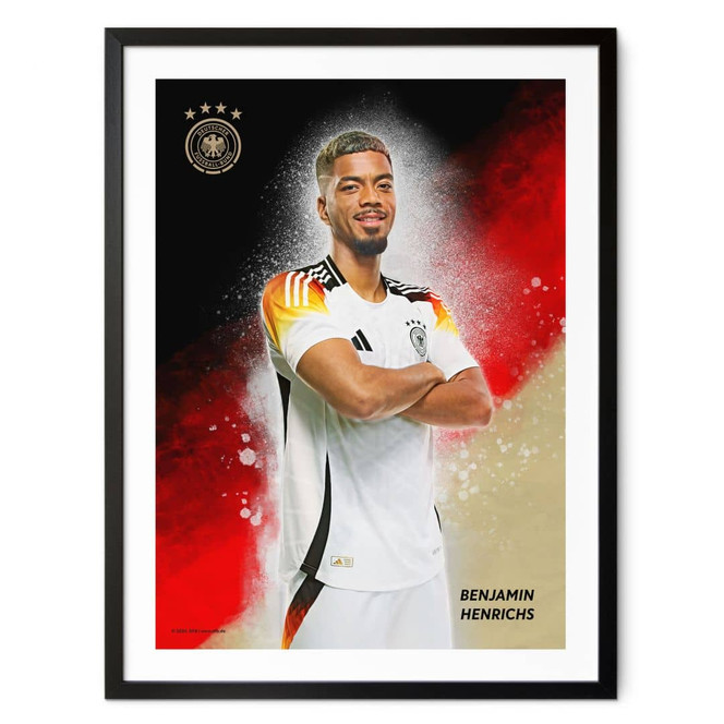 Poster, Wandbild DFB Henrichs