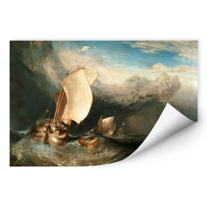 Wallprint Turner - Fischerboote