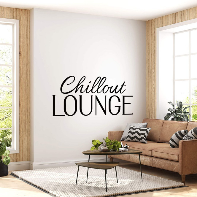 Wandtattoo Chillout Lounge - modern