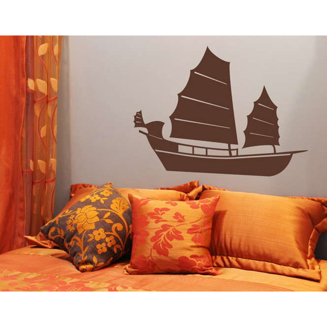 Wandtattoo Schiff