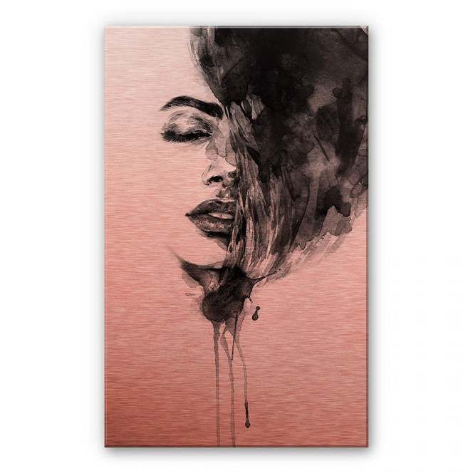 Alu-Dibond-Kupfereffekt - Sleeping Beauty