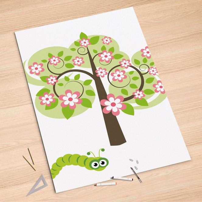 Folienbogen (100x150cm) - Blooming Tree- Bild 1