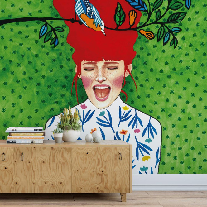 Fototapete Hülya - Frühlingsmoment - 192x260cm - Bild 1