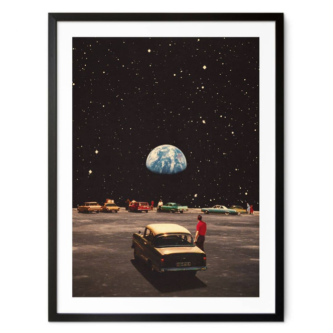 Poster Blick auf die Erde vom Weltall - Taudalpoi