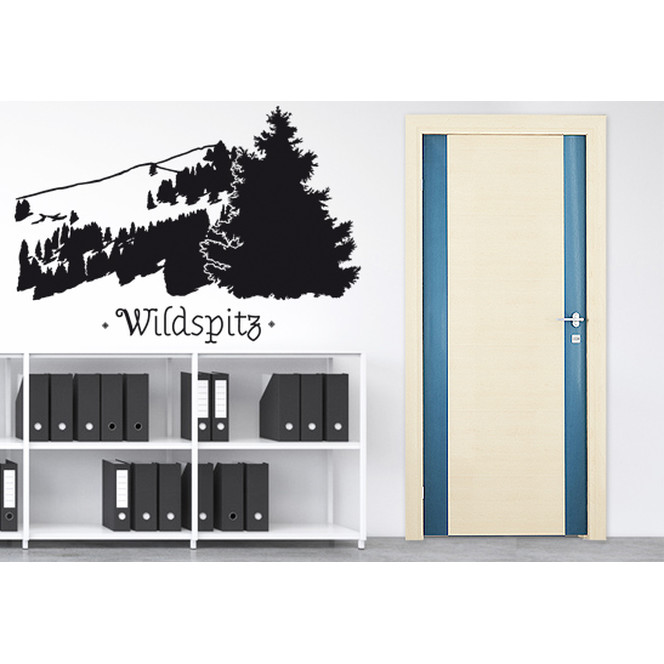 Wohnansicht - Wandtattoo Wildspitz