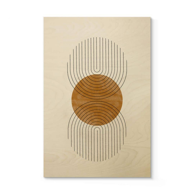 Holzbild The Miuus Studio - Modern Composition