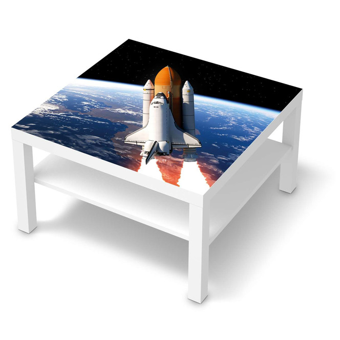 Möbelfolie IKEA Lack Tisch 78x78cm - Space Traveller- Bild 1