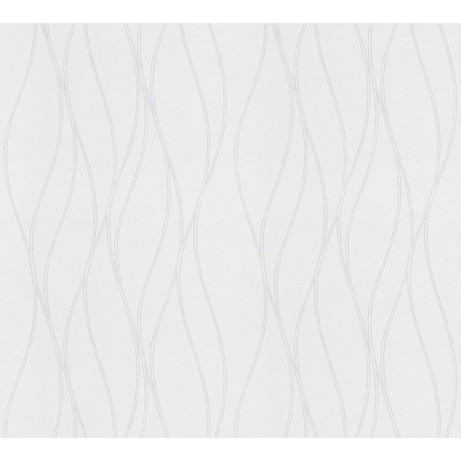 A.S. Création Vliestapete Meistervlies Streifentapete überstreichbar weiss