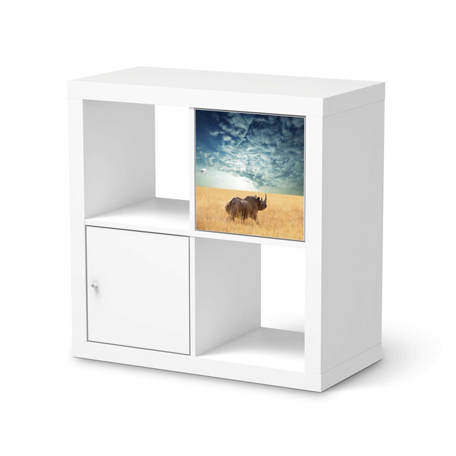 Klebefolie IKEA Expedit Regal Tür einzeln - Rhino- Bild 1