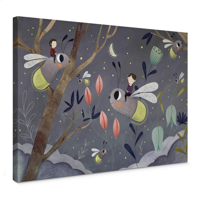 Leinwandbild Loske - Glühwürmchen