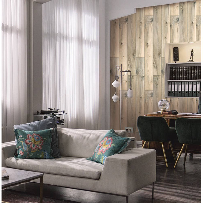 Vliestapete Braun Holzoptik für Wohnzimmer Schlafzimmer Büro marburg Tapete