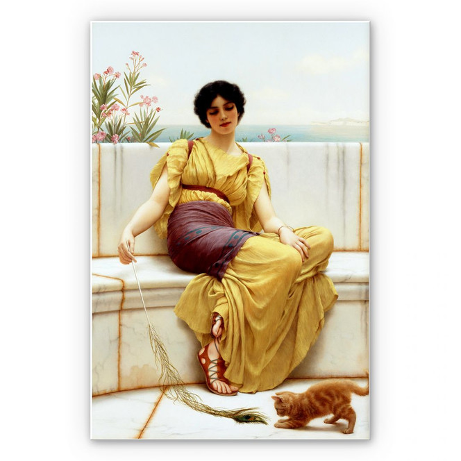 Wandbild Godward - Müssiggang