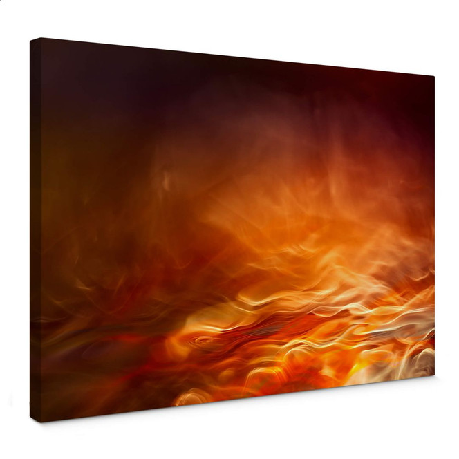 Leinwandbild Marthinussen - Burning Water