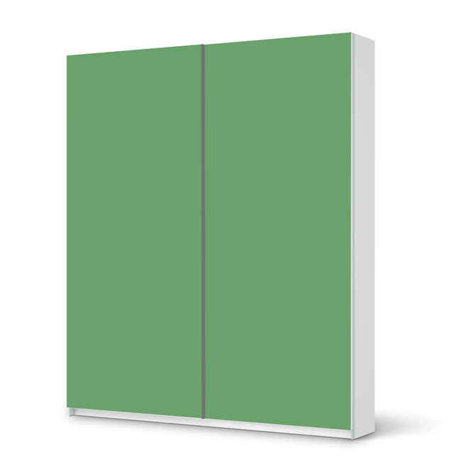 Möbelfolie IKEA Pax Schrank 236cm Höhe - Schiebetür - Grün Light- Bild 1