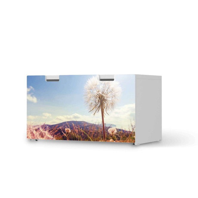 Möbelfolie IKEA Stuva / Malad Banktruhe - Dandelion- Bild 1