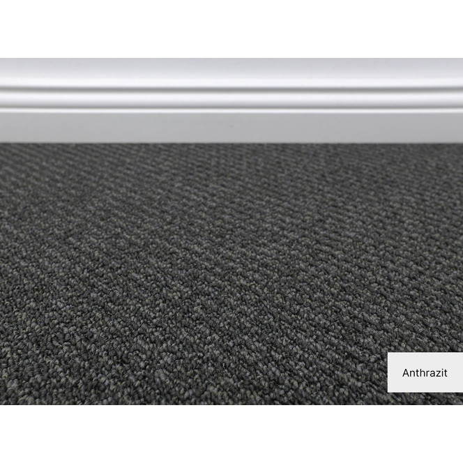 Bijou Loop Teppichboden Meterware in Anthrazit