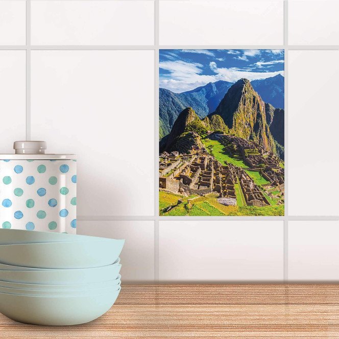 Fliesensticker - Machu Picchu