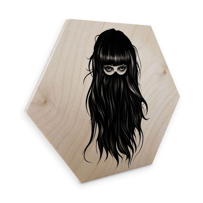 Hexagon - Holz Birke-Furnier Ireland - It-Girl