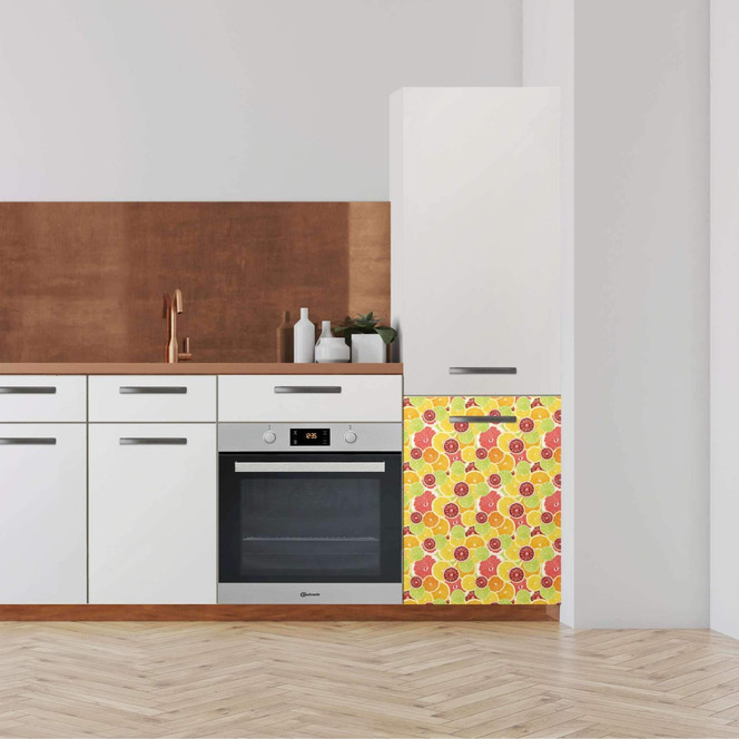 Klebefolie - Hochschrank (60x80cm) - Citrus- Bild 1