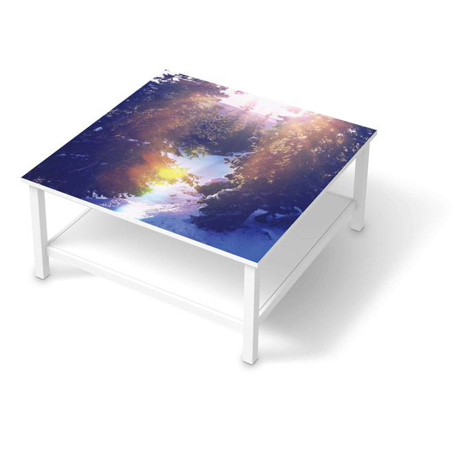 Klebefolie IKEA Hemnes Tisch 90x90cm - Lichtflut- Bild 1