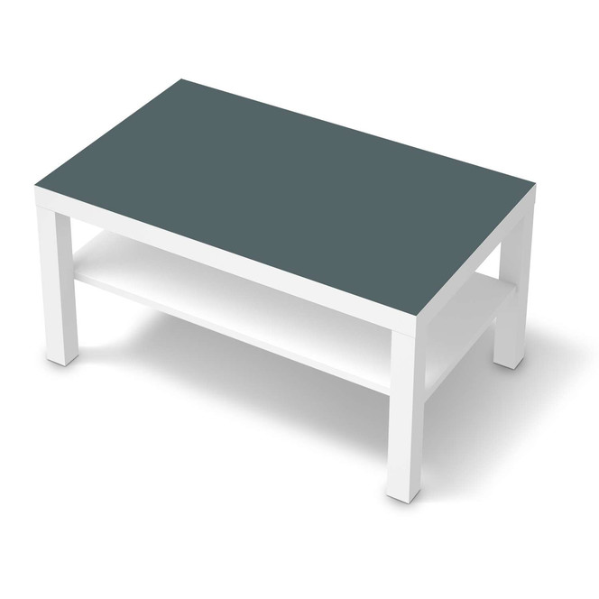 Möbelfolie IKEA Lack Tisch 90x55cm - Blaugrau Light- Bild 1