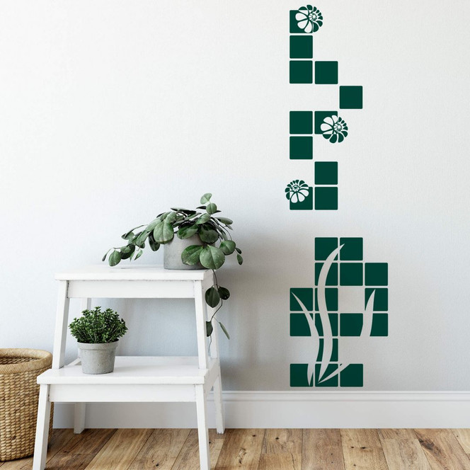 Wandtattoo Banner Steps