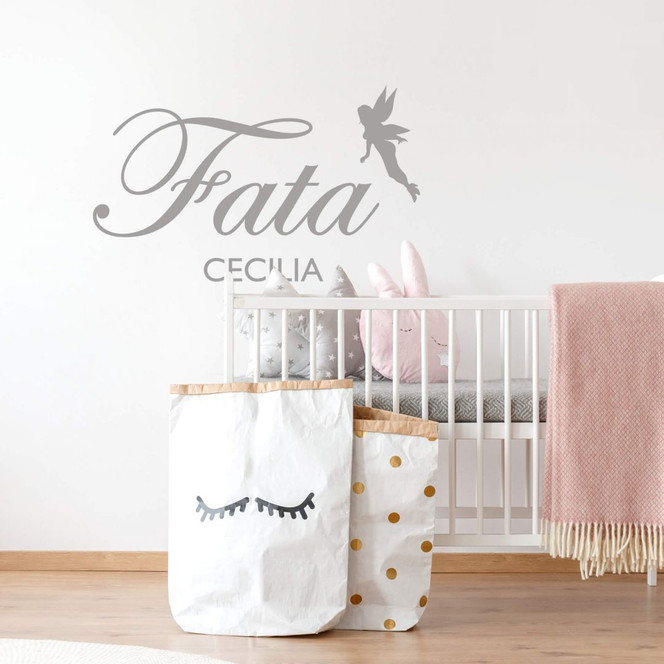 Wandtattoo & Name Fata