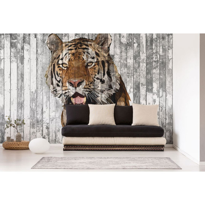 Architects Paper Fototapete Atelier 47 Polygon Tiger Tiere - Bild 1